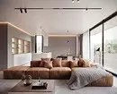 Beige sofa i interiøret: hvordan å velge og slå 8965_57