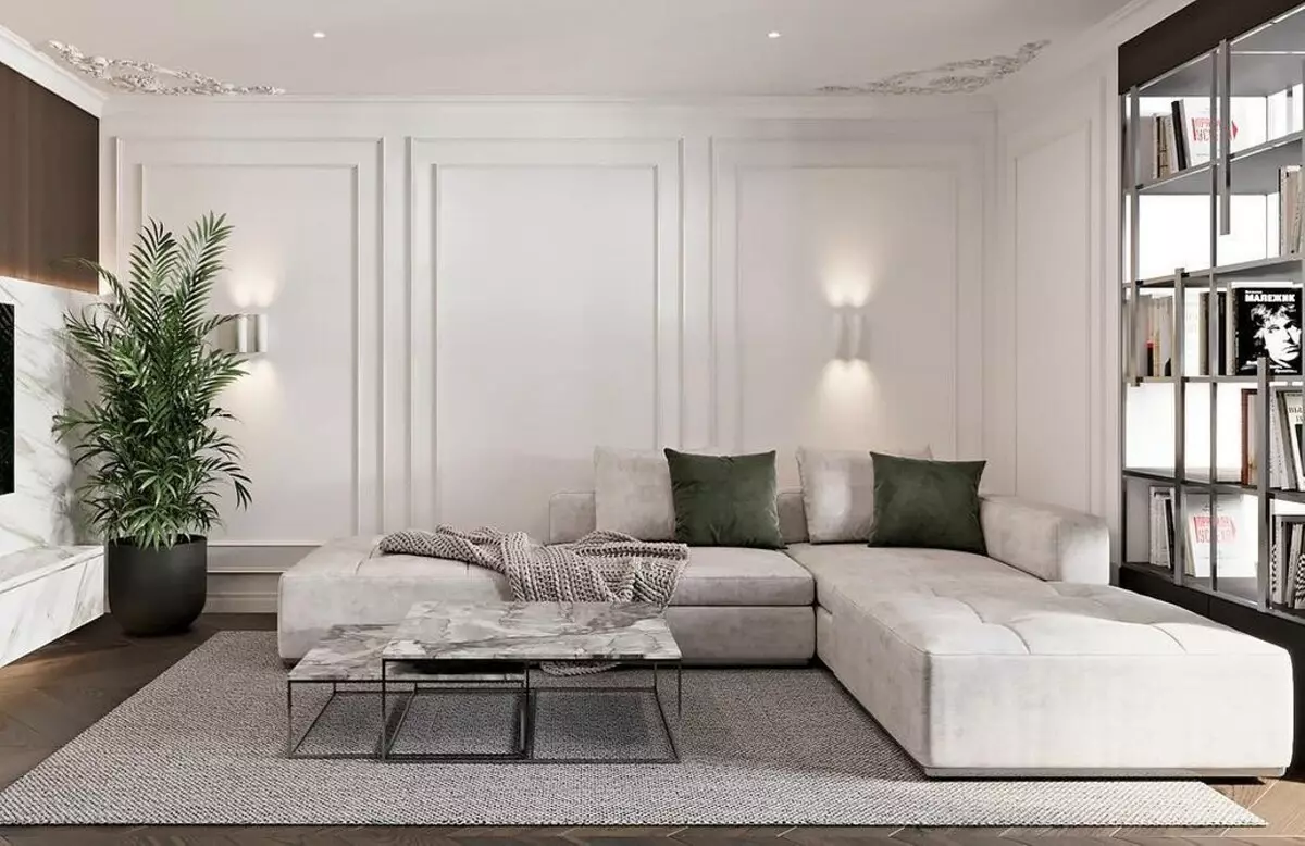 Beige sofa i interiøret: hvordan å velge og slå 8965_65