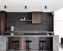 Desain dapur tanpa lemari top: pro, kontra dan 45 foto untuk inspirasi 8978_17