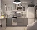 طراحی آشپزخانه بدون کابینت بالا: جوانب مثبت، منفی و 45 عکس برای الهام 8978_49