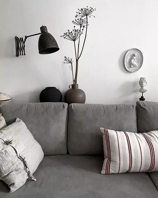Nunca deixe a forma: sofá cinzento no interior 8983_39