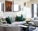 Nunca deixe a forma: sofá cinzento no interior 8983_61