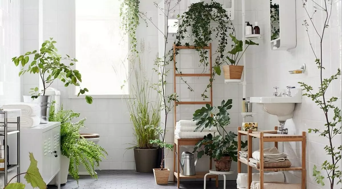 6 rooms in which artificial plants can be used