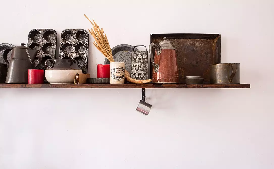 13 praktiske måder at dekorere køkkenets vægge 8987_49