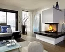 Innenraum des Wohnzimmers mit Kamin: Tipps zur Auswahl und Design 8994_100