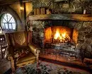 Hundurê odeya rûniştinê bi fireplace: Serişteyên li ser bijartin û sêwiranê 8994_115