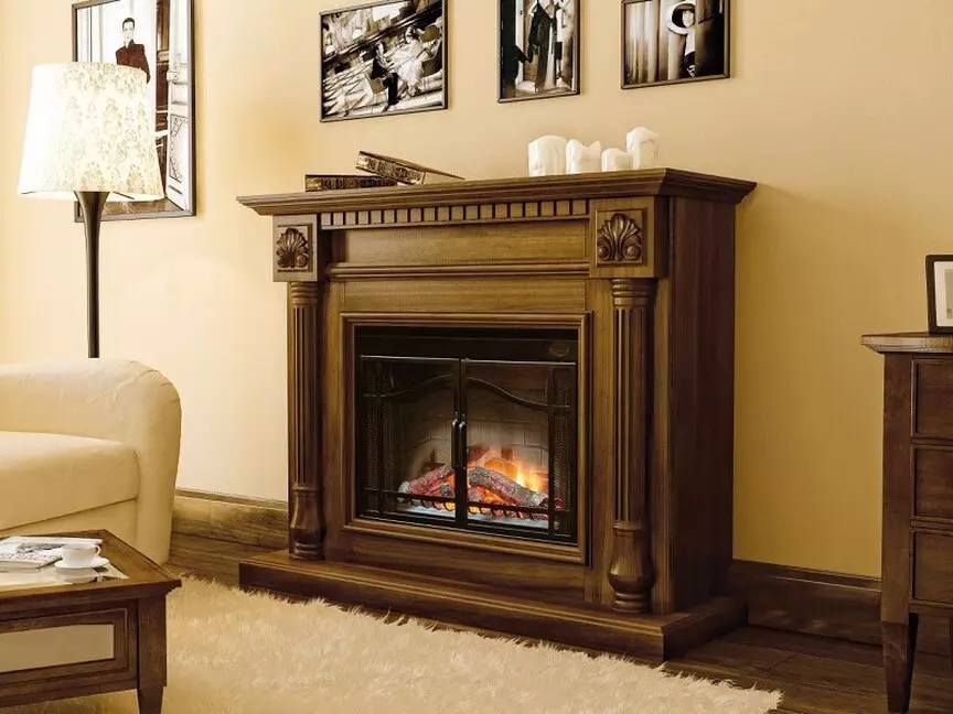 Brendshme e dhomës së ndenjes me fireplace: Këshilla për zgjedhjen dhe dizajnin 8994_130