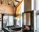 Hundurê odeya rûniştinê bi fireplace: Serişteyên li ser bijartin û sêwiranê 8994_144