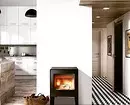 Interior da sala de estar con cheminea: consellos sobre elixir e deseñar 8994_149