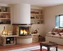 Interior de la sala de estar con chimenea: consejos sobre elección y diseño. 8994_16