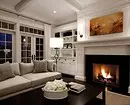 Brendshme e dhomës së ndenjes me fireplace: Këshilla për zgjedhjen dhe dizajnin 8994_17