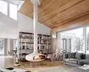 Innenraum des Wohnzimmers mit Kamin: Tipps zur Auswahl und Design 8994_40