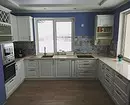 نحوه صدور یک آشپزخانه داخلی در کلبه: راه حل های سبک و 45+ Photoy 9012_22