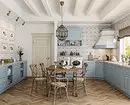 Cara mengeluarkan interior dapur di pondok: solusi stylistik dan 45+ photooy 9012_32