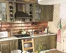 Come emettere un interno della cucina presso il cottage: soluzioni stilistiche e 45+ photoy 9012_4