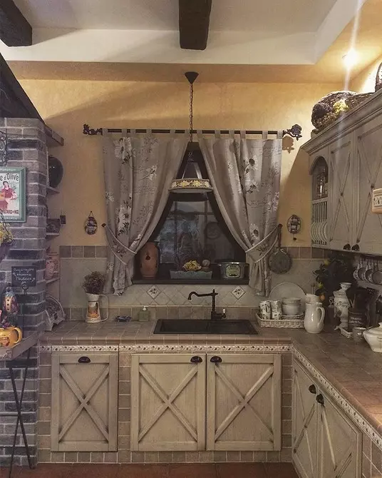 So stellen Sie ein Kücheninnenraum in der Hütte aus: stilistische Lösungen und 45+ phopoy 9012_47