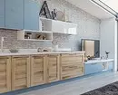 Kaip išleisti virtuvės interjerą į kotedžą: stilistiniai sprendimai ir 45+ Photoy 9012_50