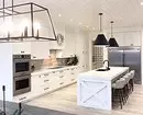 Come emettere un interno della cucina presso il cottage: soluzioni stilistiche e 45+ photoy 9012_52