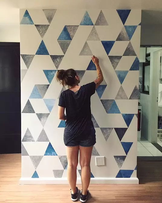 8 creative ideas of painting walls that can be embodied by 9019_174