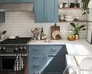 Chọn một tai nghe cho một nhà bếp nhỏ: Mẹo và 40 ví dụ về phong cách 9041_44