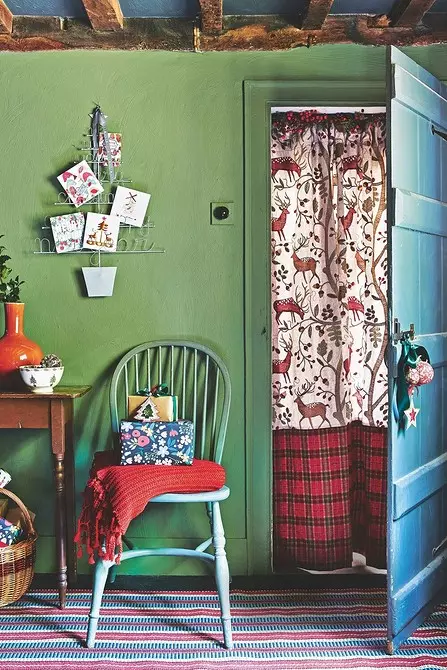Velg dekorative gardiner på døråpningen: design tips og 70 interessante eksempler 9077_95