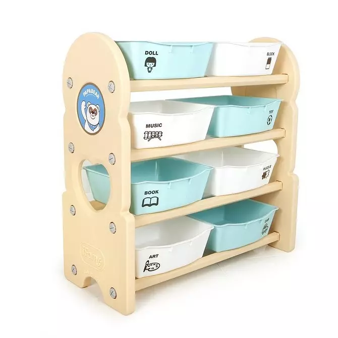 Convenient storage of toys in nursery: 5 rules and visual examples 9083_37