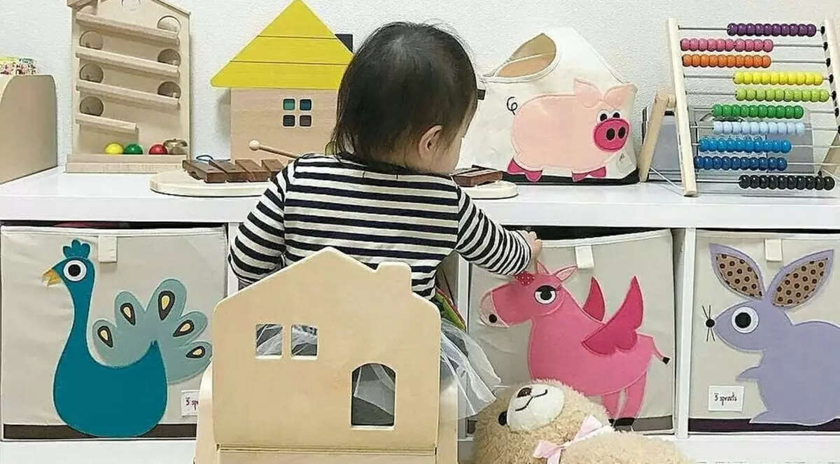 Convenient storage of toys in nursery: 5 rules and visual examples 9083_4