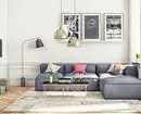 Innenwohnzimmer in hellen Farben: Erstellungsregeln und 55 Foto-Tipps 9123_12