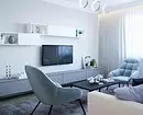 Innenwohnzimmer in hellen Farben: Erstellungsregeln und 55 Foto-Tipps 9123_25