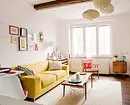 Sala de estar interior en colores brillantes: reglas de creación y 55 consejos fotográficos. 9123_82