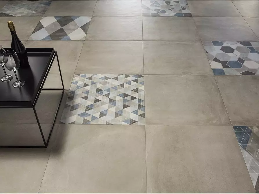 Lati awọn nunaces imọ-ẹrọ si grout ti o yẹ: tile lati yan ni ibi idana si ilẹ 9127_18