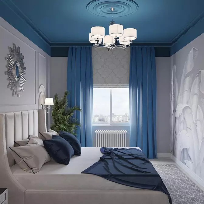 Classic Bedroom Design: Mga Tip sa Disenyo at 60+ Mga Larawan ng Mga Magagandang Solusyon 9129_17