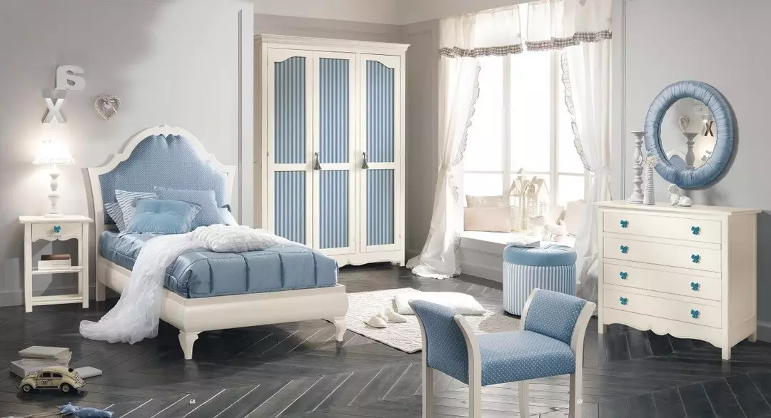 Classic Bedroom Design: Mga Tip sa Disenyo at 60+ Mga Larawan ng Mga Magagandang Solusyon 9129_26