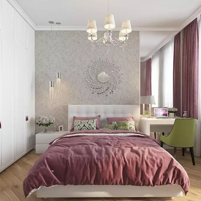 Classic Bedroom Design: Mga Tip sa Disenyo at 60+ Mga Larawan ng Mga Magagandang Solusyon 9129_39