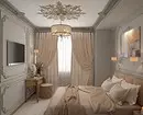 Classic Bedroom Design: Mga Tip sa Disenyo at 60+ Mga Larawan ng Mga Magagandang Solusyon 9129_73