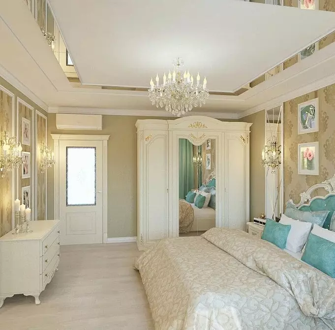 Classic Bedroom Design: Mga Tip sa Disenyo at 60+ Mga Larawan ng Mga Magagandang Solusyon 9129_91