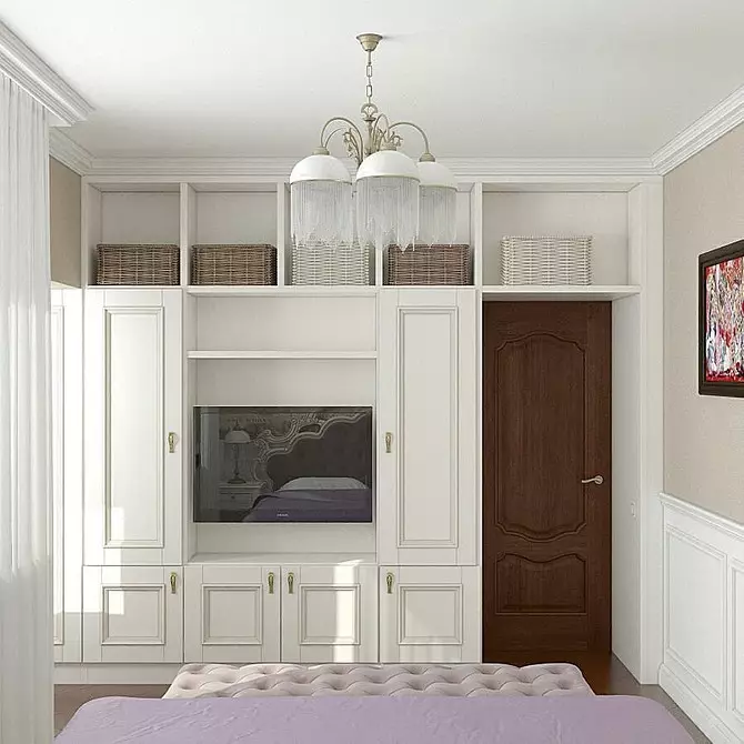 Classic Bedroom Design: Mga Tip sa Disenyo at 60+ Mga Larawan ng Mga Magagandang Solusyon 9129_92