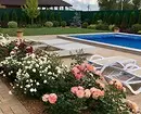 Decoración de camas de flores con rosas: consellos útiles e 65 fotos de fermosas composicións 9137_119