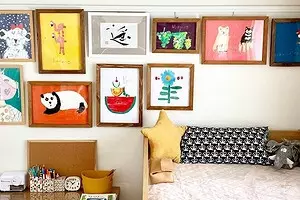 15 idei cum să organizați o expoziție de meșteșuguri și desene în camera copiilor 9147_1