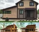 Lauku mājas ar verandu un bēniņiem: to būvniecības iezīmes un 50 foto piemēri 9157_66