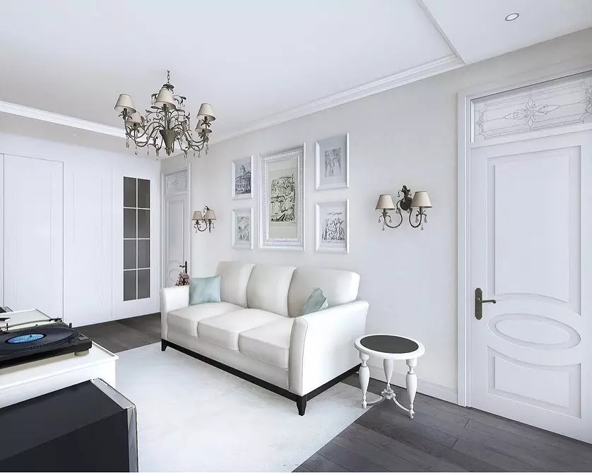So erstellen Sie ein klassisches Wohnzimmerinnenraum: Tipps und 55 Fotos für Inspiration 9173_93