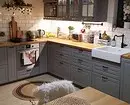 Скандинавски стил Кухня: 55+ Интериори за снимки 9189_105