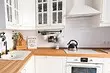 I-Kitchen Facades Budget kusuka e-Ikea: Izibonelo ezingama-50 ezinesitayela sokusetshenziswa ngaphakathi
