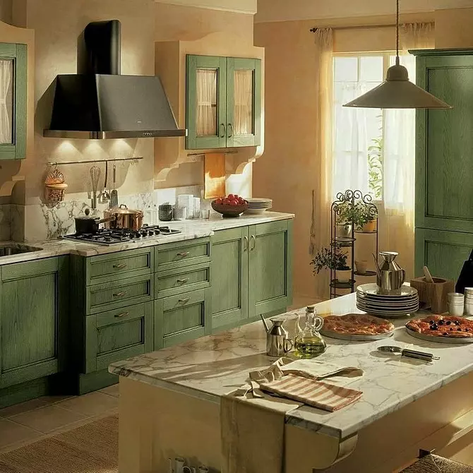 Provansa virtuves dizains: 50 mājīgas fotogrāfijas, kas jums patīk 9206_26