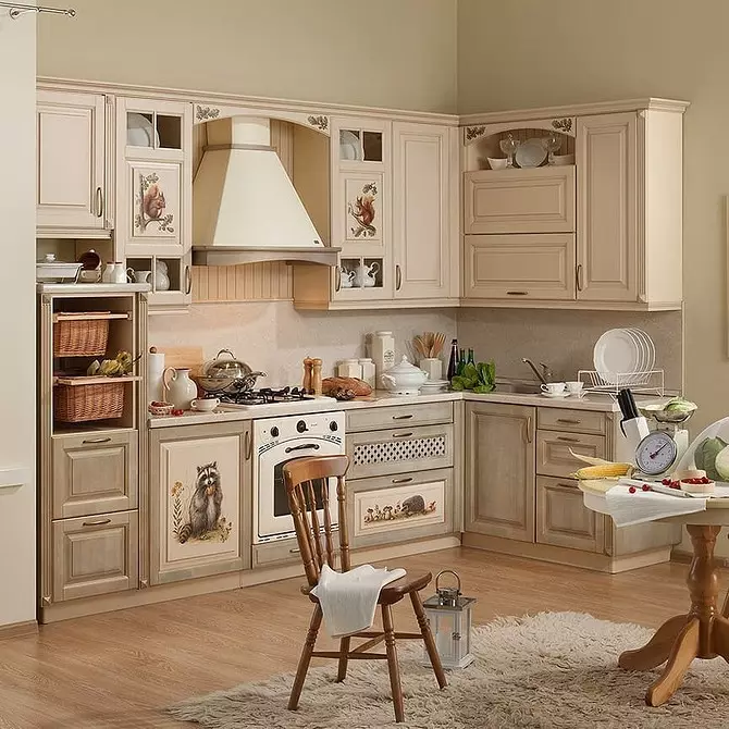 Provansa virtuves dizains: 50 mājīgas fotogrāfijas, kas jums patīk 9206_37