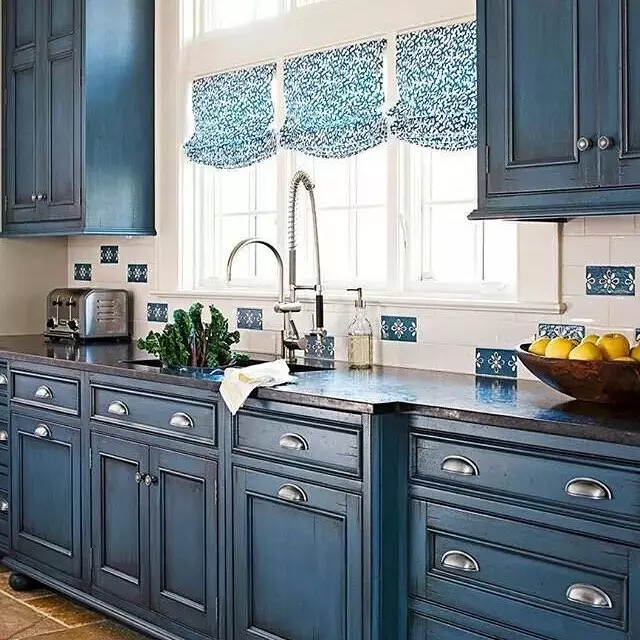 Provansa virtuves dizains: 50 mājīgas fotogrāfijas, kas jums patīk 9206_41