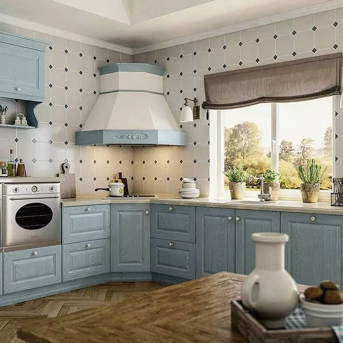 Provansa virtuves dizains: 50 mājīgas fotogrāfijas, kas jums patīk 9206_72