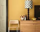 Kuning ing njero interior: 5 cara nggunakake warna sing cerah lan 55 conto inspirasi 9208_60