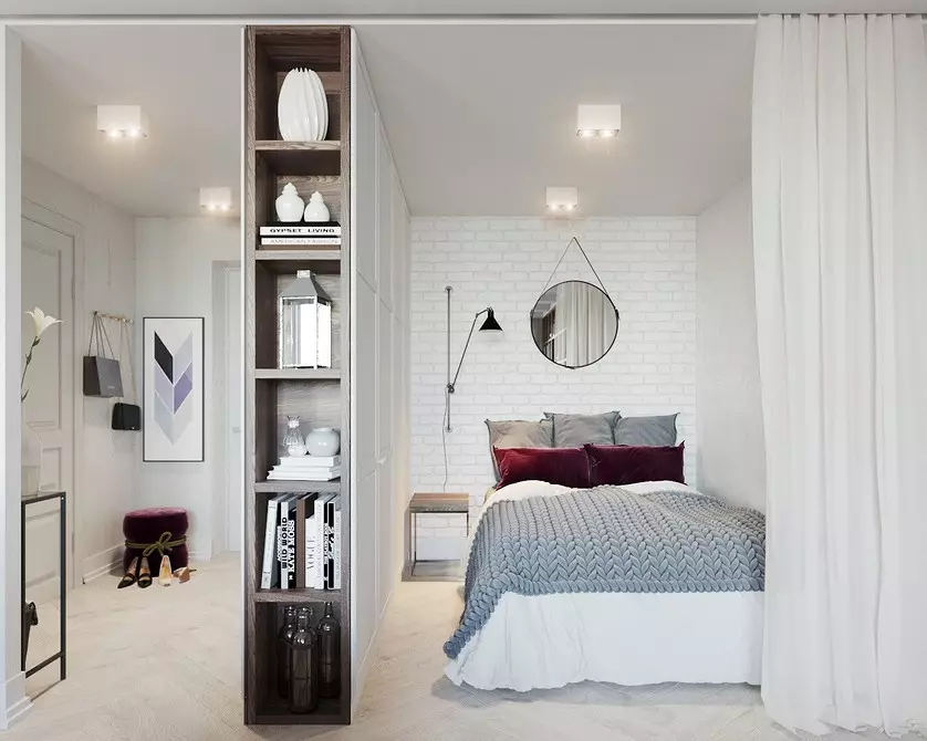 Apartemen di gaya skandinavia: 70 conto desain inspirasi 9227_115