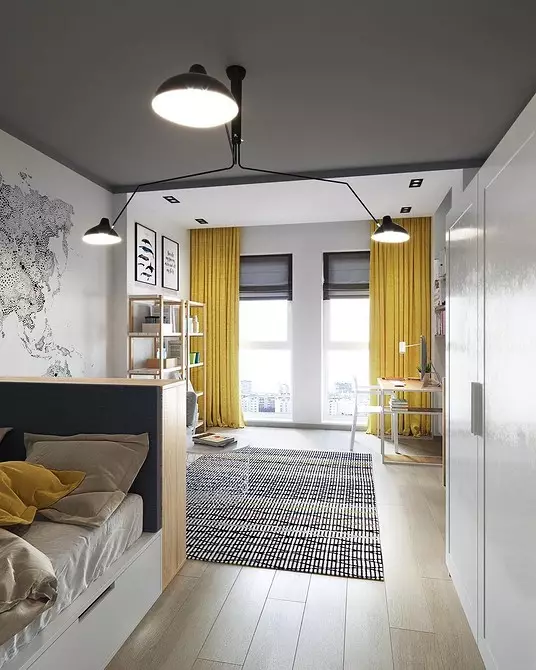 Apartman u skandinavskom stilu: 70 Primjeri inspirativnog dizajna 9227_132